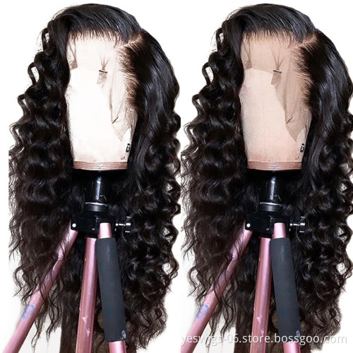 Virgin Cuticle Aligned Hair Free Shipping Factory Wholesale Price Yeswigs Human Hair Extension Loose Deep Wave Hair Weaves